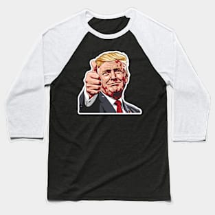 President Donald Trump 2024 Baseball T-Shirt